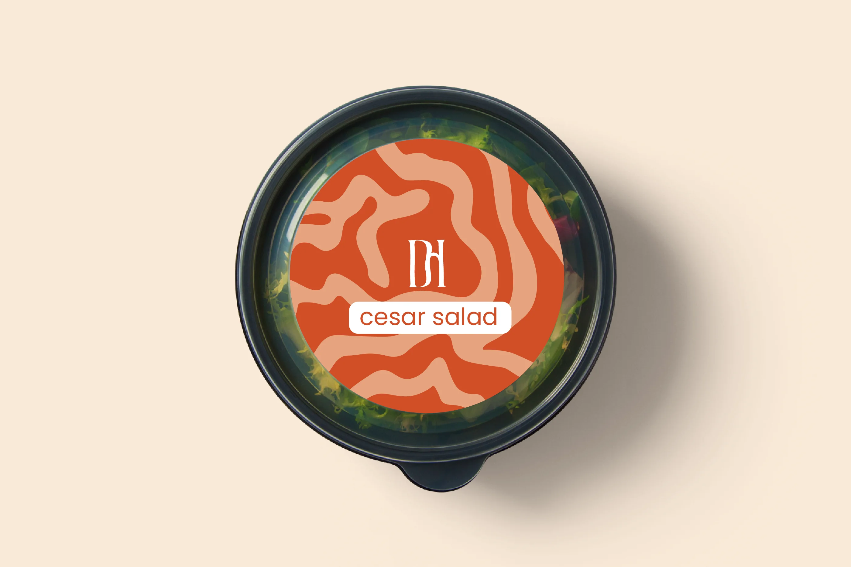 Drip Happens salad sticker mockup